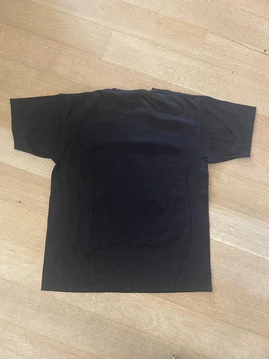 Obey Shepherd Fairy - Black Short Sleeve Tee with Red & Yellow Graphic - Picture 3 of 8